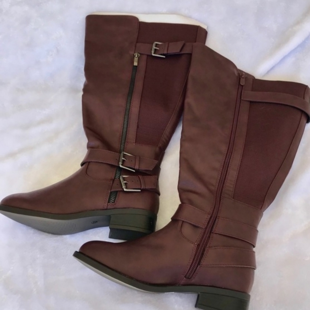 Knee high boots